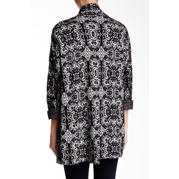 Melrose & Market Pattern Oversize Cardigan - M - Picture 2 of 4